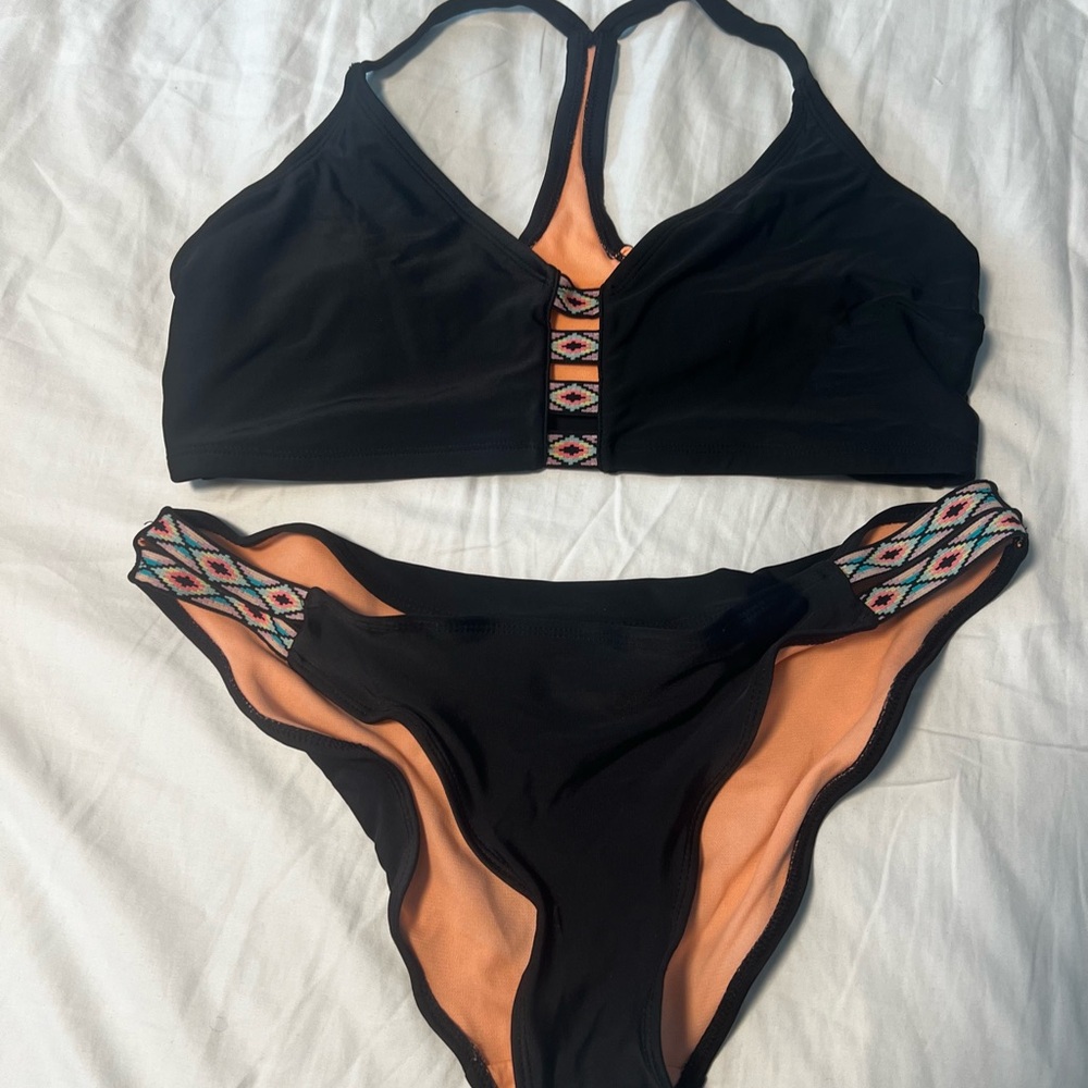 Vintage 2 Piece Swim Suit View 3